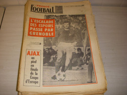 FRANCE FOOTBALL 1202 15.04.1969 COUPE EUROPE AJAX Jimmy JOHNSTONE Jacques SIMON - Autres & Non Classés