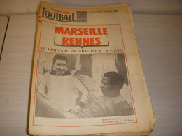 FRANCE FOOTBALL 1192 04.02.1969 MARSEILLE RENNES KEITA RC PARIS QUENOLLE CIOTAT - Altri & Non Classificati