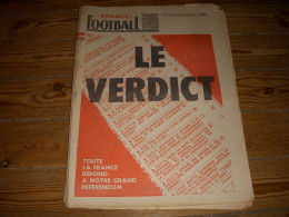 FRANCE FOOTBALL 1182 26.11.1968 PELE ALGERIE Kader FIROUD La CRISE Du FOOTBALL - Otros & Sin Clasificación