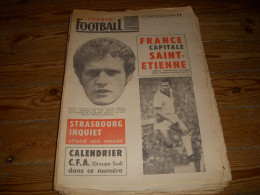 FRANCE FOOTBALL 1169 27.08.1968 Aime JACQUET Franz BECKENBAUER STRASBOURG LUCHON - Altri & Non Classificati