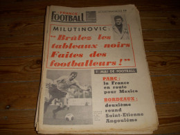 FRANCE FOOTBALL 1155 30.04.1968 AVANT FRANCE AUTRICHE Ivica OSIM BILAN BELGRADE - Other & Unclassified