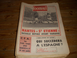 FRANCE FOOTBALL 1120 29.08.1967 COUPE D'EUROPE Des NATIONS ESPAGNE URSS  - Autres & Non Classés