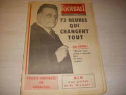 FRANCE FOOTBALL 1111 27.06.1967 MEKLOUFI SC NOYON ROUMANIE ITALIE 0-1 EUSEBIO - Otros & Sin Clasificación