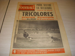 FRANCE FOOTBALL 1078 08.11.1966 BELGIQUE FRANCE VAN HIMST SELECTION FRANCAISE - Other & Unclassified