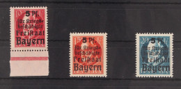 Bayern 171-173 Postfrisch #GM023 - Mint
