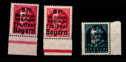 Bayern 171-173 Postfrisch #GL487 - Mint