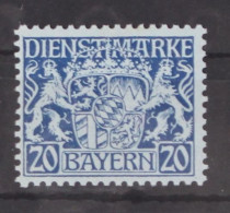 Bayern Dienstmarken 20 Postfrisch #GM099 - Nuevos