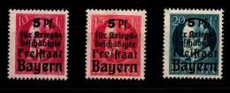 Bayern 171-173 Postfrisch #GL489 - Ungebraucht