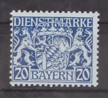 Bayern Dienstmarken 20 Postfrisch #GM103 - Nuovi
