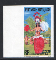 Danseuse De Tahiti  Yv PA 124  Non-dentelé ** - Ongetande, Proeven & Plaatfouten