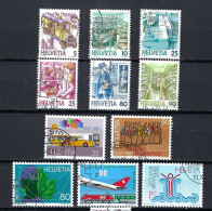 SUISSE 1986: Lot D'oblitérés - Used Stamps