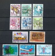 SUISSE 1986: Lot D'oblitérés - Used Stamps