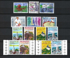 SUISSE 1987: Lot D'oblitérés - Used Stamps