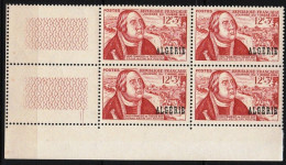 Année 1956-N°333 Neuf**MNH : Journée Du Timbre : François De TASSIS / Bloc De 4 (gb) - Unused Stamps