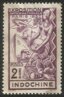 379 Indochine Exposition Paris 1937 Bateau Ship Avion Airplane Aereo (f3-CHI-125) - Nuevos