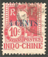 379 Indochine Taxe 1919 (f3-CHI-83) - Oblitérés