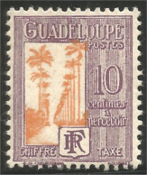 377 Guadeloupe Arbres Cocotiers Coconut Trees Coco Koko MNH ** Neuf (f3-GUA-59) - Trees