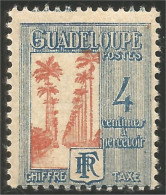 377 Guadeloupe Arbres Cocotiers Coconut Trees Coco Koko MNH ** Neuf (f3-GUA-58) - Arbres