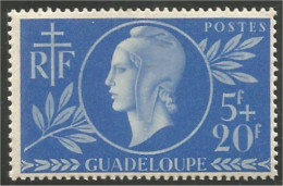 377 Guadeloupe Entraide Française MNH ** Neuf (f3-GUA-63) - Ungebraucht