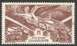 377 Guadeloupe 1946 Victoire MH * Neuf (f3-GUA-42) - 1946 Anniversaire De La Victoire