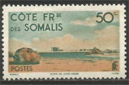 375 Cote Des Somalis Desert Scene 50c MH * Neuf (f3-CDS-44) - Neufs