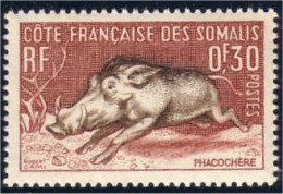 375 Cote Des Somalis Cochon Pig Warthog Phacochere MH * Neuf (f3-CDS-15c) - Selvaggina