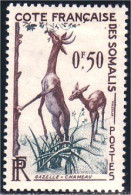 375 Cote Des Somalis Gazelle Chameau Antelope Camel MH * Neuf (f3-CDS-2a) - Neufs