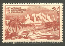 372 AOF Montagnes Niger Mountains MH * Neuf (f3-AEF-387) - Ungebraucht