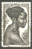 372 AEF Jeune Fille Bacongo Young Girl (f3-AEF-378) - Used Stamps