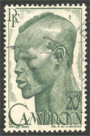 372 AEF Cameroun Tête 20f Head (f3-AEF-335) - Oblitérés