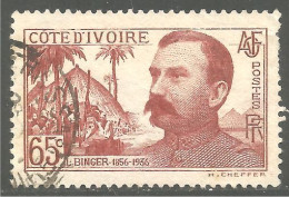 372 AOF Cote Ivoire Louis Binger Explorateur Explorer (f3-AEF-324) - Gebraucht