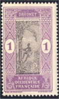 372 AOF Dahomey Cocotiers Coconuts MH * Neuf (f3-AEF-181) - Used Stamps