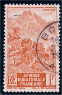 372 AEF Foret Tropicale Forest (f3-AEF-35) - Used Stamps