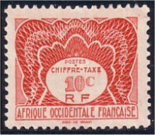 372 AOF Taxe MH * Neuf (f3-AEF-49) - Used Stamps