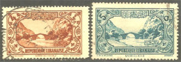 371 Grand Liban 1940 Nahr El Kelb (f3-ALA-65) - Used Stamps