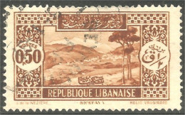 371 Grand Liban 1930 Bickfaya (f3-ALA-50a) - Used Stamps