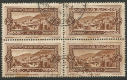 371 Grand Liban 1925 3 Piastres Deir El Kamah Bloc/4 (f3-ALA-32) - Aerei