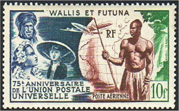 391 Wallis Futuna 75e UPU MNH ** Neuf (f3-WF-7) - U.P.U.