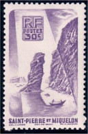 390 St-Pierre Miquelon 30c Roc Langlade Rock MNH ** Neuf (f3-SPM-84) - Nuevos