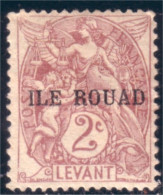 389 Rouad 2c MH * Neuf (f3-ROU-7) - Unused Stamps