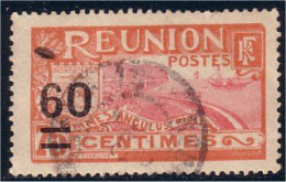 387 Réunion 60c Sur 75c (f3-REU-49) - Usati