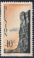 387 Réunion 10c MH * Neuf (f3-REU-35) - Unused Stamps