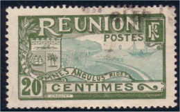 387 Réunion Vingt Centimes (f3-REU-45) - Oblitérés
