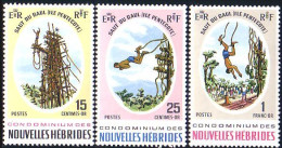 384 New-Hebrides Bunji Saut Du Gaul MNH ** Neuf (f3-NH-7b) - Neufs