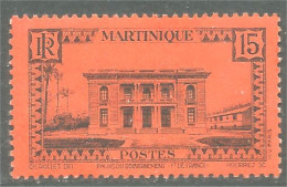 381 Martinique Hotel Du Gouverneur Fort De France MH * Neuf (f3-MAR-15) - Autres & Non Classés