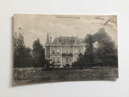 Carte Postale Ancienne (1904) Arques Château De M Porion - Arques