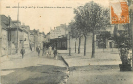 78 , HOUILLES , Place Michelet Et Rue De Paris , * 518 61 - Houilles