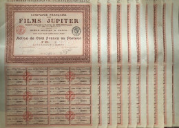 Paris 1921:  10 X Compagnie Francaise Des Films Jupiter - Kino & Theater