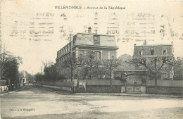 93 , VILLEMOMBLE , Avenue De La République , * 521 69 - Villemomble