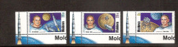 MOLDOVA 1999●30th Anniversary Of Apollo Moon Landing●Space●●Weltraum /Mi312-14 MNH - Moldova